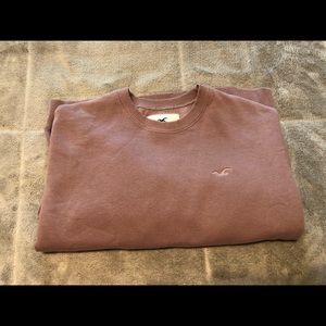 Women’s purple crew neck
